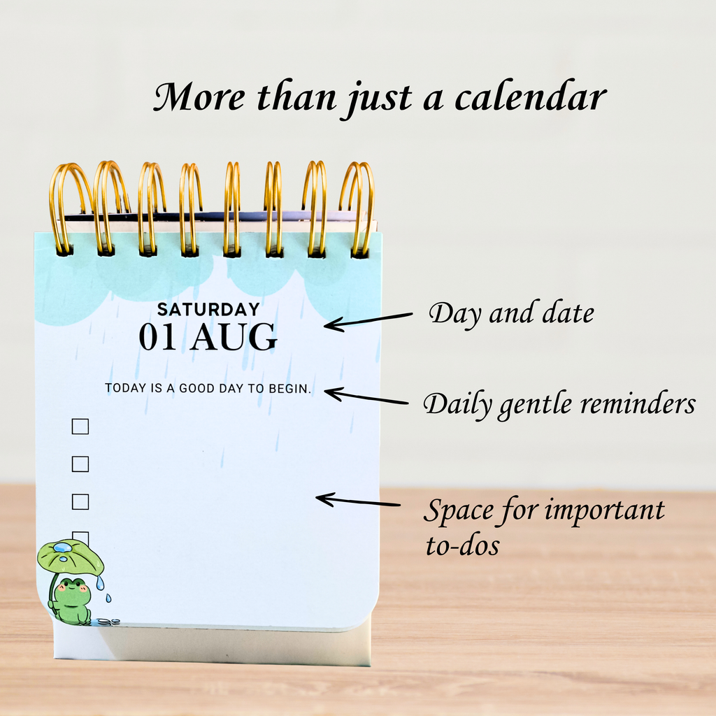 Little Reminders Calendar: Aug 2026 - Dec 2026