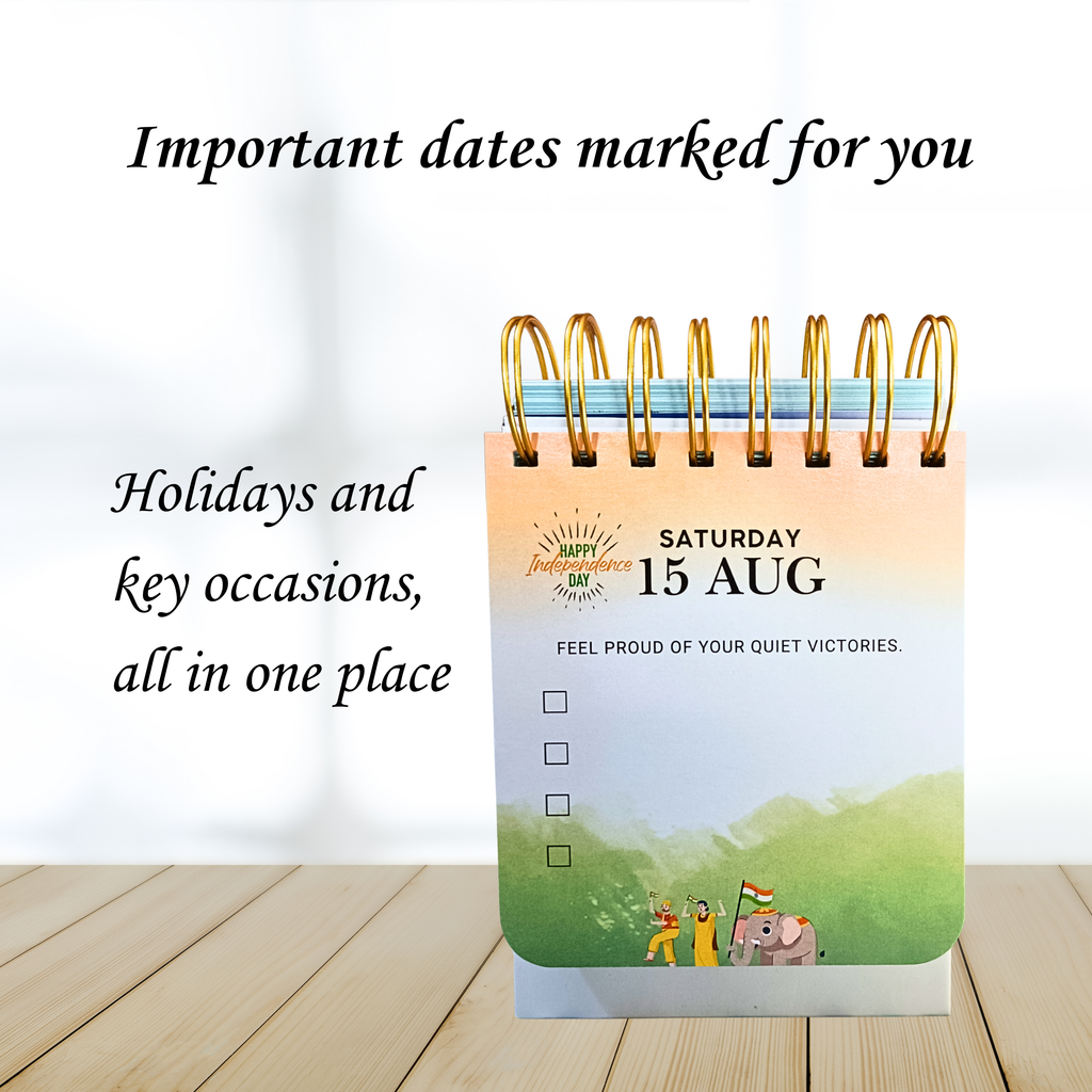 Little Reminders Calendar: Aug 2026 - Dec 2026